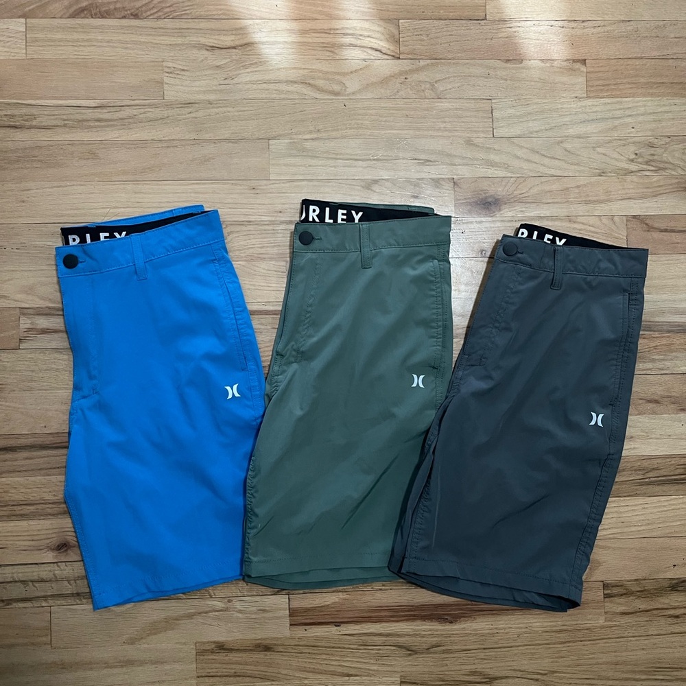 Hurley Men's Board Shorts Trio